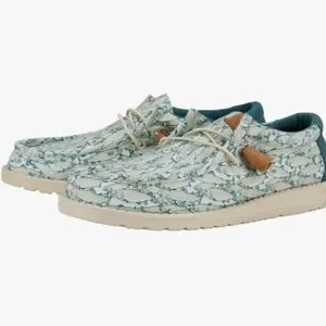 Hey Dude | Shoes | Hey Dude Light Blue Fish Camo | Poshmark display picture 1
